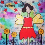A sample of Annie Greens artwork, available on Esty from CraftyArtist 