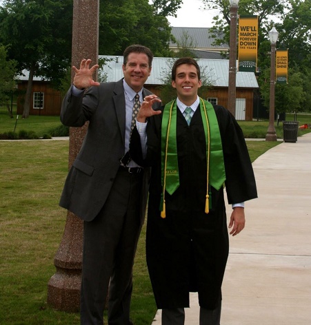 Dr. James Tandy '84 and Lewis Tandy '15